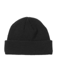 Captain Fin Mens Crowes Nest Beanie - One Size - Black