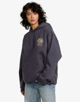 RVCA Womens Baggie BF Hoodie - Gravel - ManGo Surfing