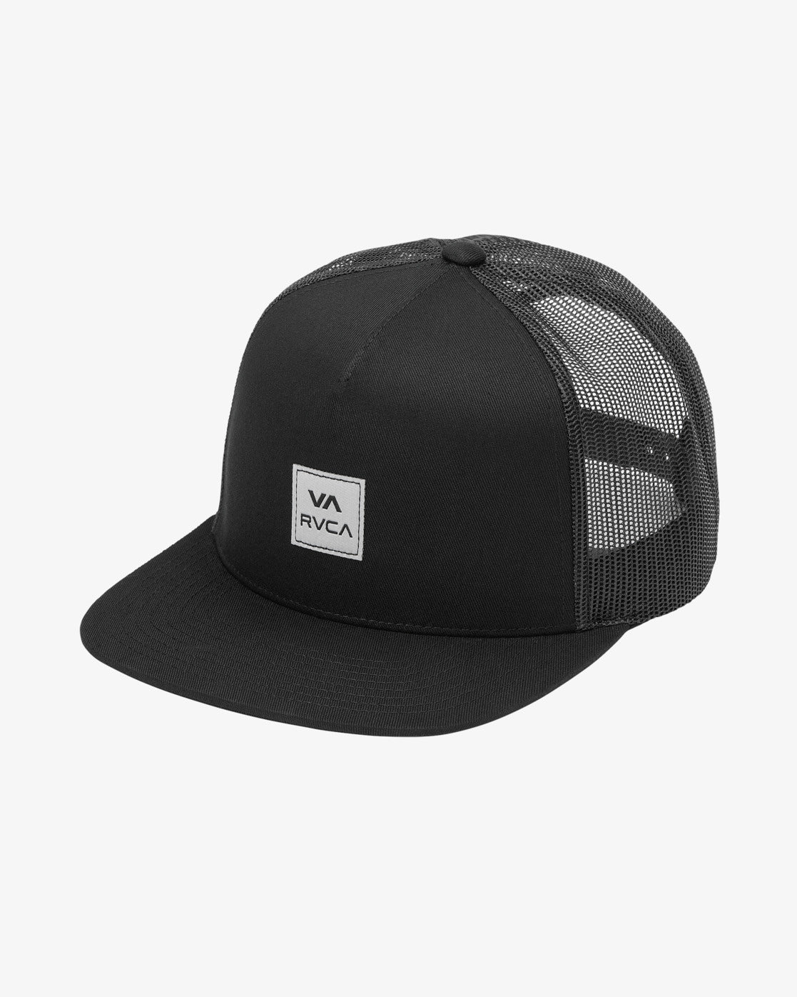 RVCA Mens VA ATW Trucker Cap - One Size - Black - ManGo Surfing