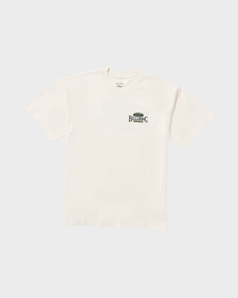 Billabong Mens Double Spread OG T-Shirt - Off White - ManGo Surfing