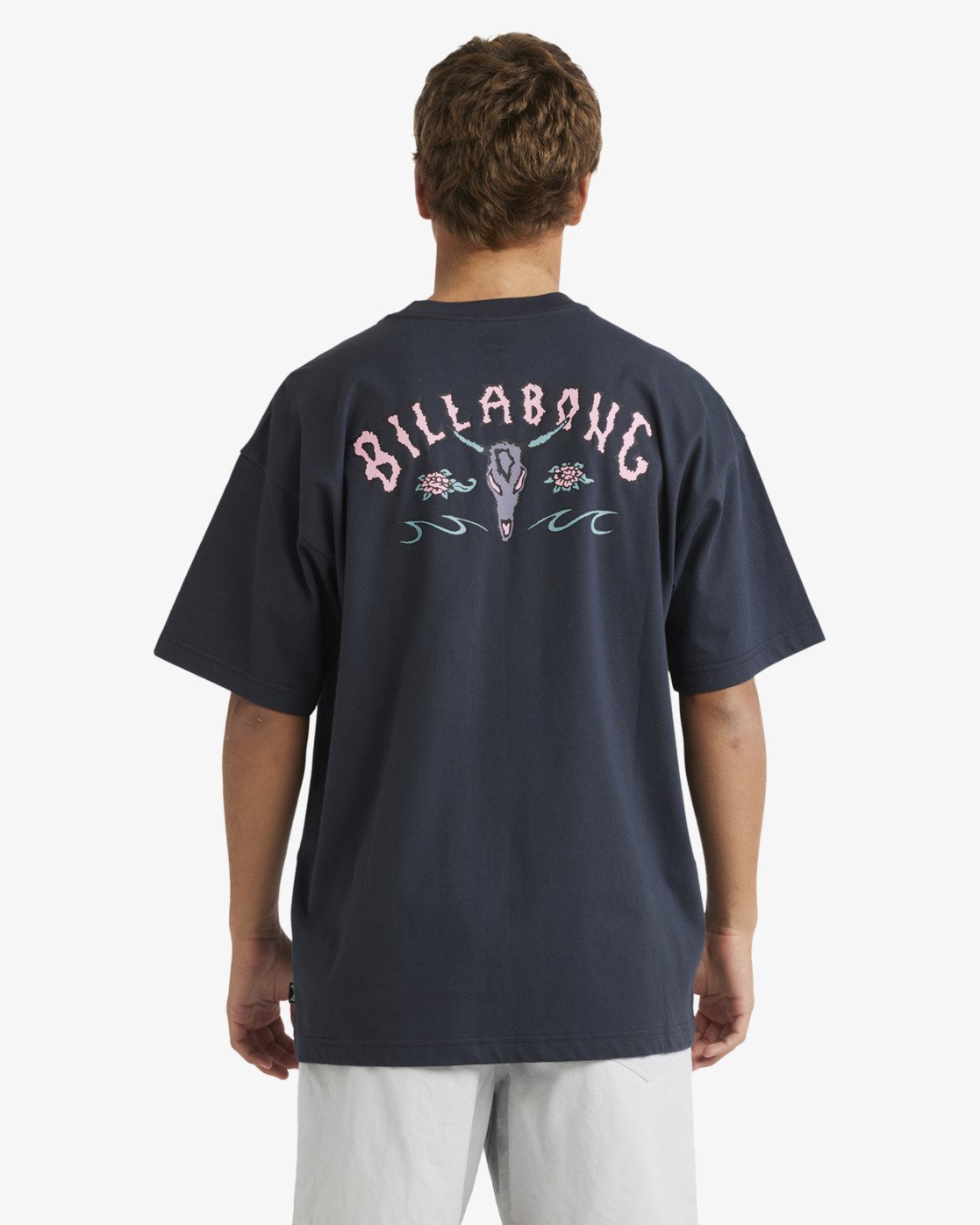 Billabong Mens Occy Raging Bull OG T-Shirt - Washed Black - ManGo Surfing