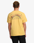 Billabong Mens Original Arch Premium T-Shirt - Vintage Gold