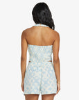 Billabong Womens Sunflower Elastic Waist Shorts - Powder Blue - ManGo Surfing