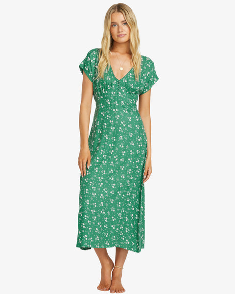 Billabong Womens Bright Skies Midi Dress
