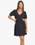 Billabong Womens Isnt She Sweet Mini Dress - Black Sands