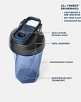 Yeti Yonder 20oz (591 ml) Shaker Bottle - Royal Blue