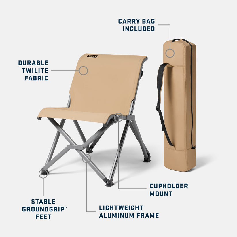 Yeti Trailhead Field Chair - Tan