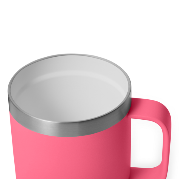 Yeti Rambler 10oz (296 ml) Stackable Mug With DuraSip™ Ceramic Lining - Tropical Pink - ManGo Surfing