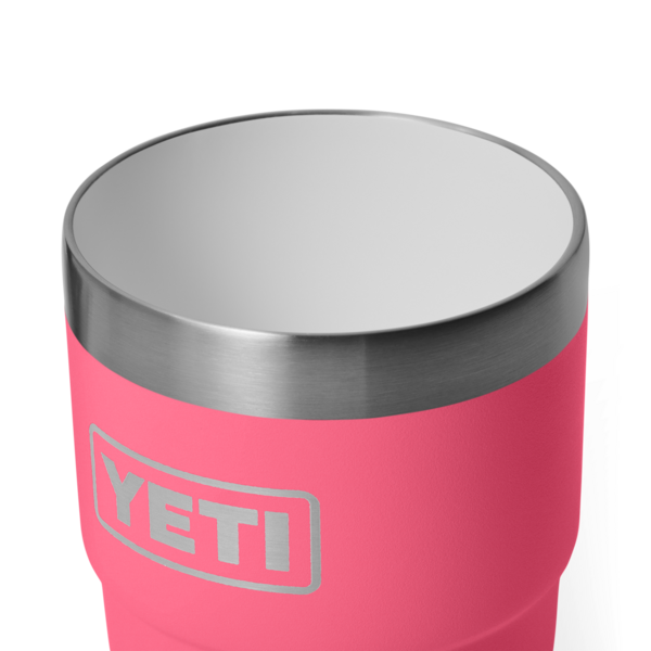 Yeti Rambler 8oz (237 ml) Stackable Cup With DuraSip™ Ceramic Lining - Tropical Pink - ManGo Surfing