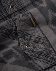 Dark Seas Austin Woven Long Sleeve Shirt - Indigo