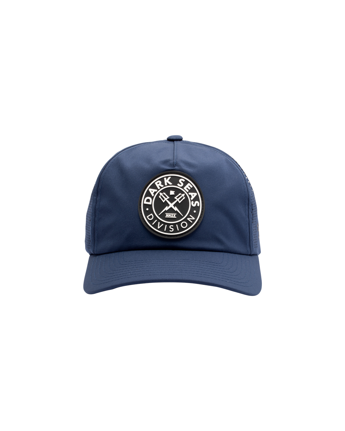 Dark Seas Nav Tech Hat - One Size - Navy