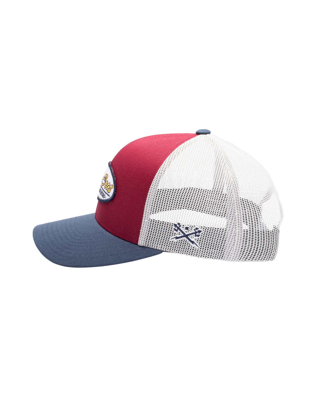 Dark Seas Laguna Hat - One Size - Burgundy/Navy