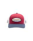 Dark Seas Laguna Hat - One Size - Burgundy/Navy
