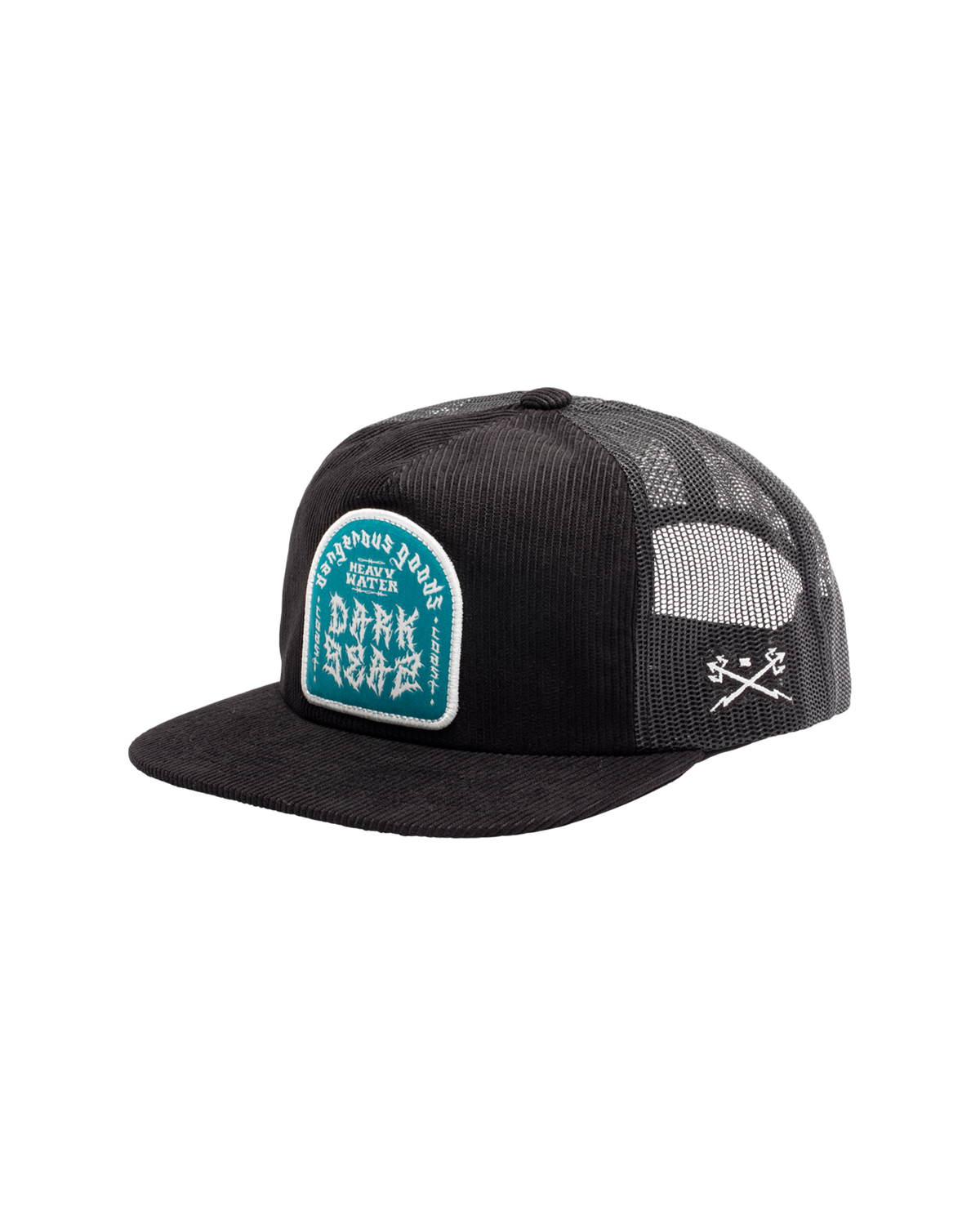 Dark Seas Metal Hat - One Size - Black