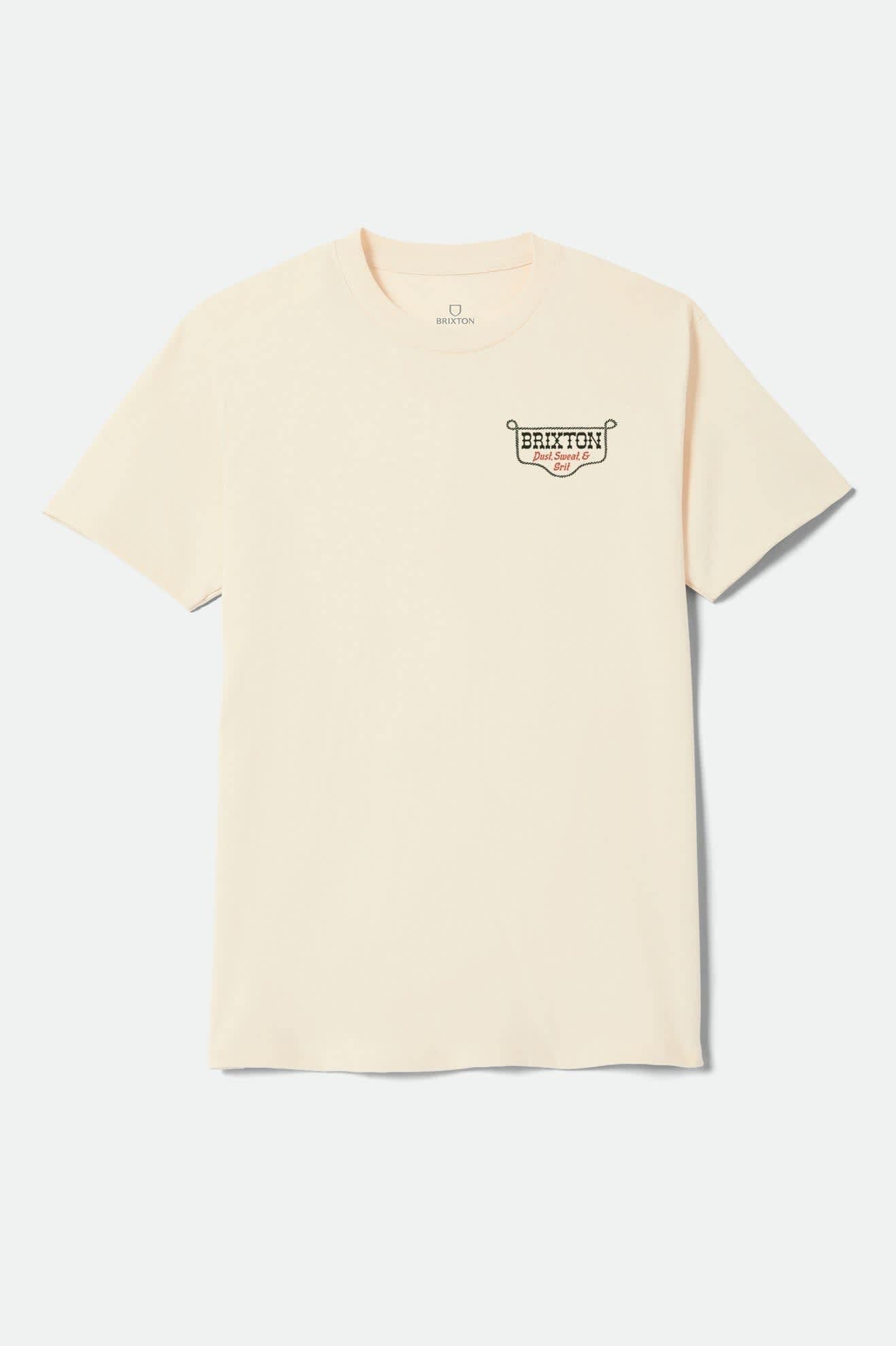 Brixton Kinsey Standard T-Shirt - Cream
