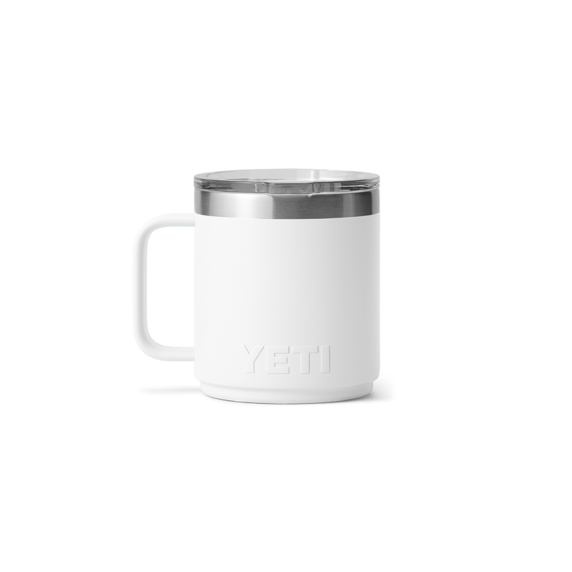 Yeti Rambler 10oz (296 ml) Stackable Mug With DuraSip™ Ceramic Lining - White