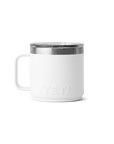 Yeti Rambler 14oz (414 ml) Stackable Mug With DuraSip™ Ceramic Lining - White
