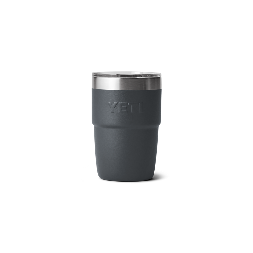 Yeti Rambler 8oz (237 ml) Stackable Cup With DuraSip™ Ceramic Lining - Charcoal