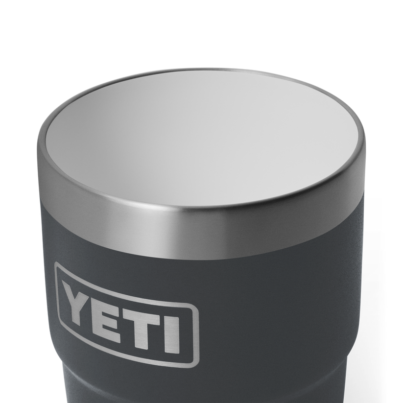 Yeti Rambler 8oz (237 ml) Stackable Cup With DuraSip™ Ceramic Lining - Charcoal