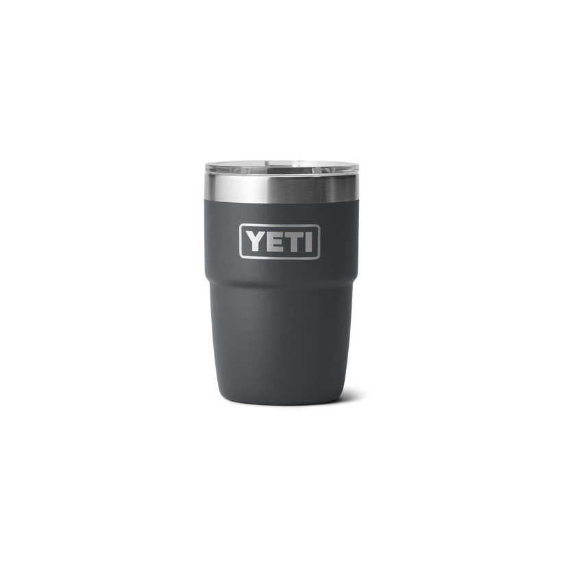 Yeti Rambler 8oz (237 ml) Stackable Cup With DuraSip™ Ceramic Lining - Charcoal