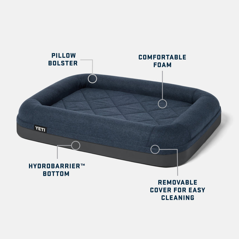 Yeti Boomer Large Dog Bed - Navy