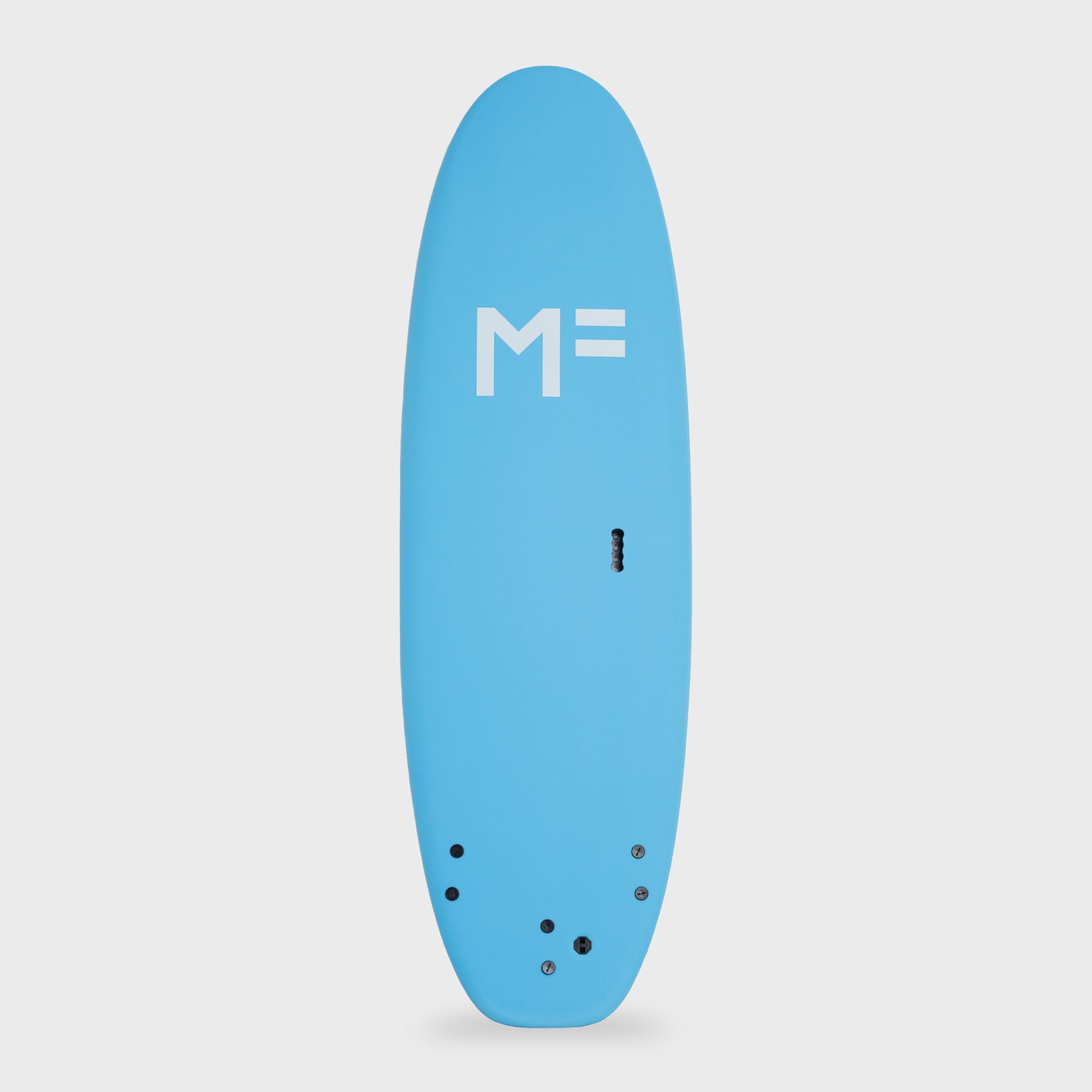 7&#39;6 XL Surf School Surfboard - Screw Thru 3F - Aqua - ManGo Surfing