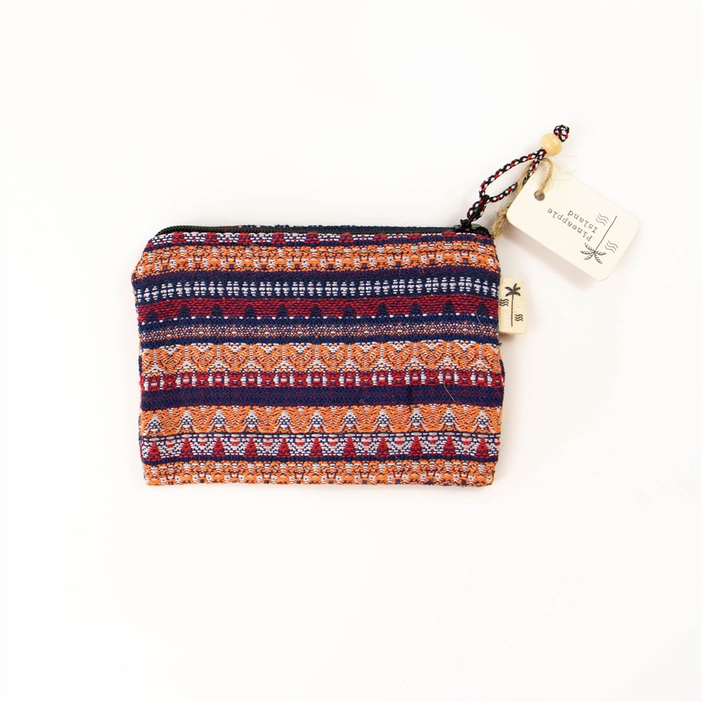Pineapple Island Aztec Purse - Orange/Multi