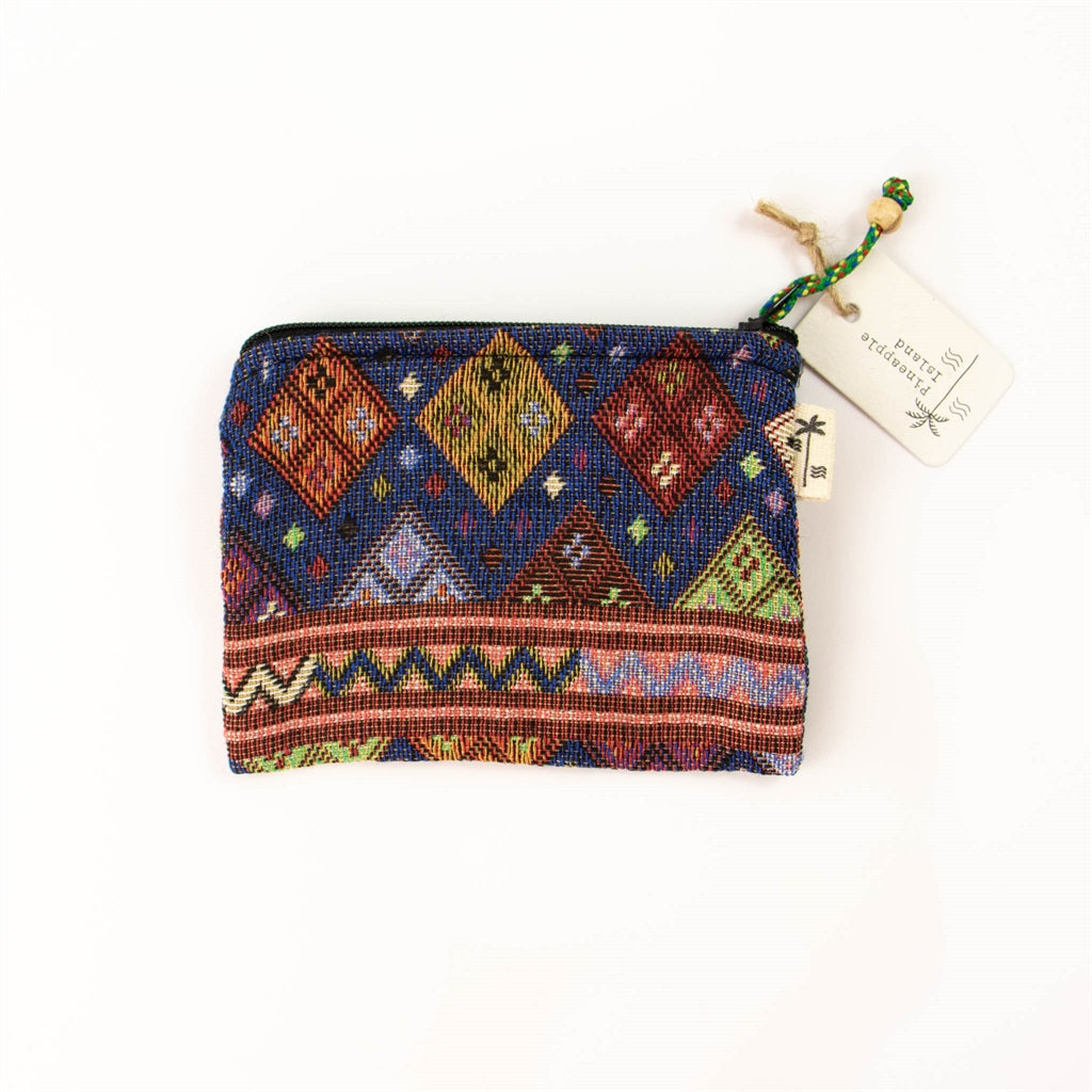 Pineapple Island Aztec Purse - Navy/Multi