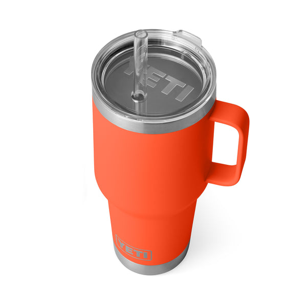 Yeti Rambler 35oz (994 ml) Straw Mug - Papaya - ManGo Surfing