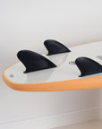 8'0 Surf School Surfboard - Screw Thru 3F - Orange - ManGo Surfing