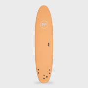 8'0 Surf School Surfboard - Screw Thru 3F - Orange