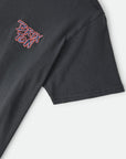 Brixton Rockton Standard T-Shirt - Black Worn Wash