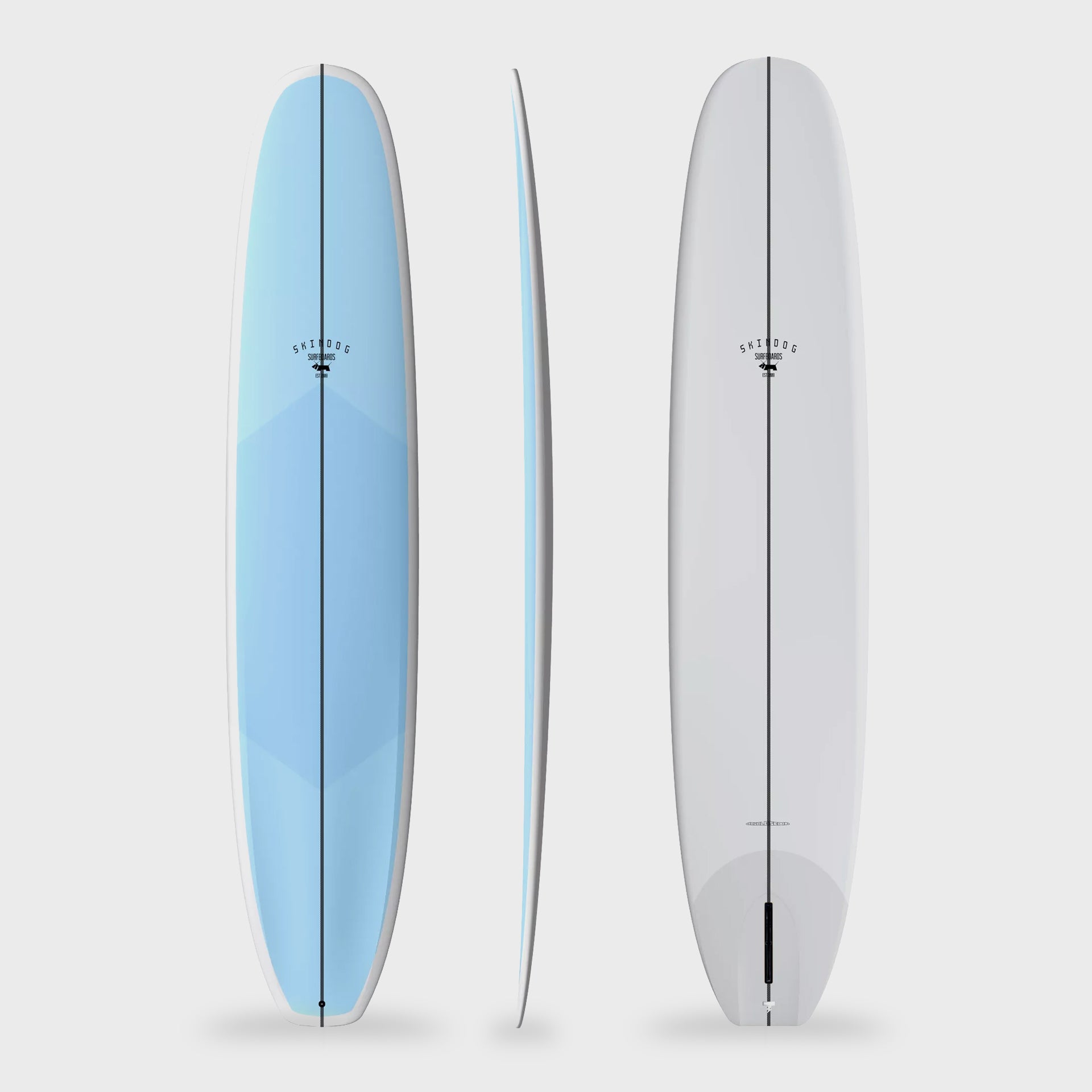 9'8 Thunderbolt x Skindog OG Double Scoop - Blue Gray - ManGo Surfing