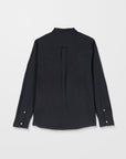 Volcom Mens Veeco Oxford Long Sleeve Shirt - Black