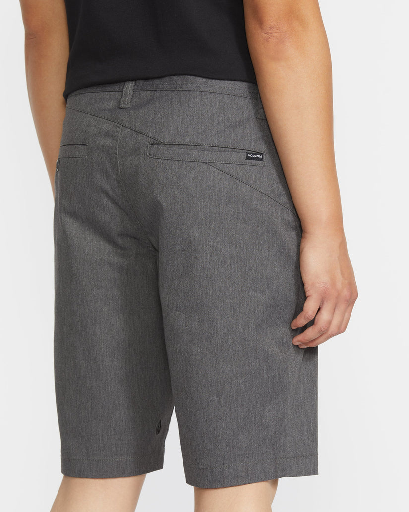Volcom Mens Frickin Modern Stretch 21" Shorts - Charcoal Heather