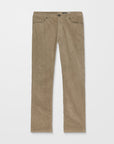 Volcom Mens Solver 5 Pocket Corduroy Trousers - Brindle