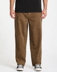 Volcom Mens Billow Tapered Corduroy Trousers - Ermine