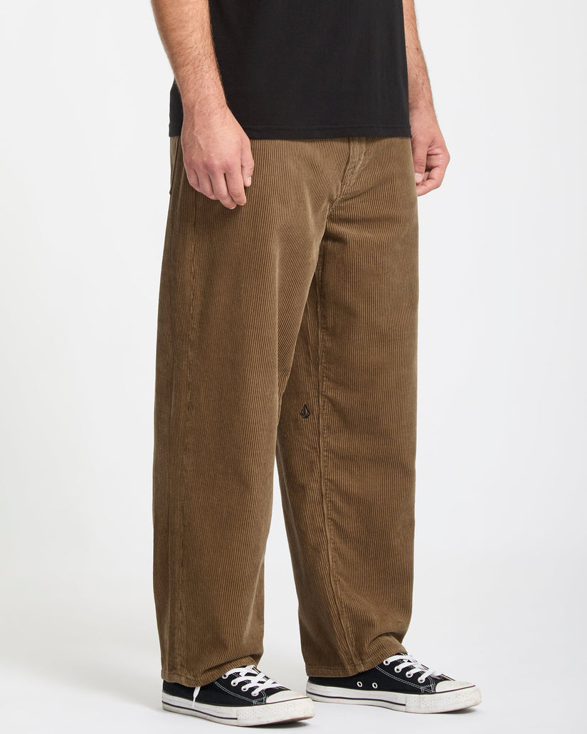 Volcom Mens Billow Tapered Corduroy Trousers - Ermine