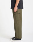 Volcom Mens Billow Tapered Elasticated Waist Cargo Trousers - Sage Leaf