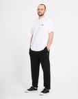 Volcom Mens Single Stone Fleece Trousers - Black