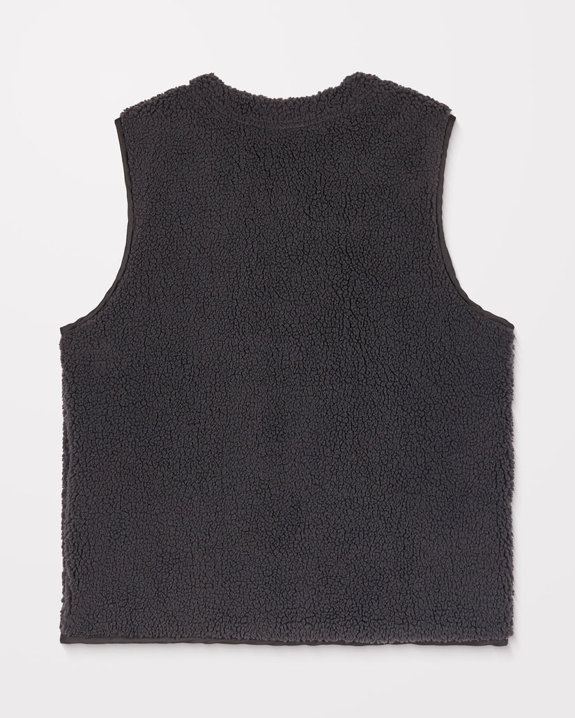 Volcom Mens Arch Stone Vest - Asphalt Black