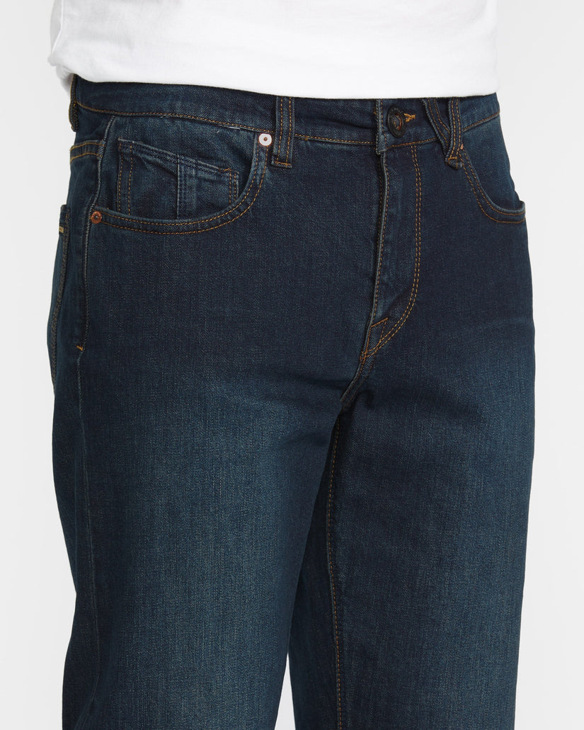 Volcom Mens Solver Jeans - New Vintage Blue