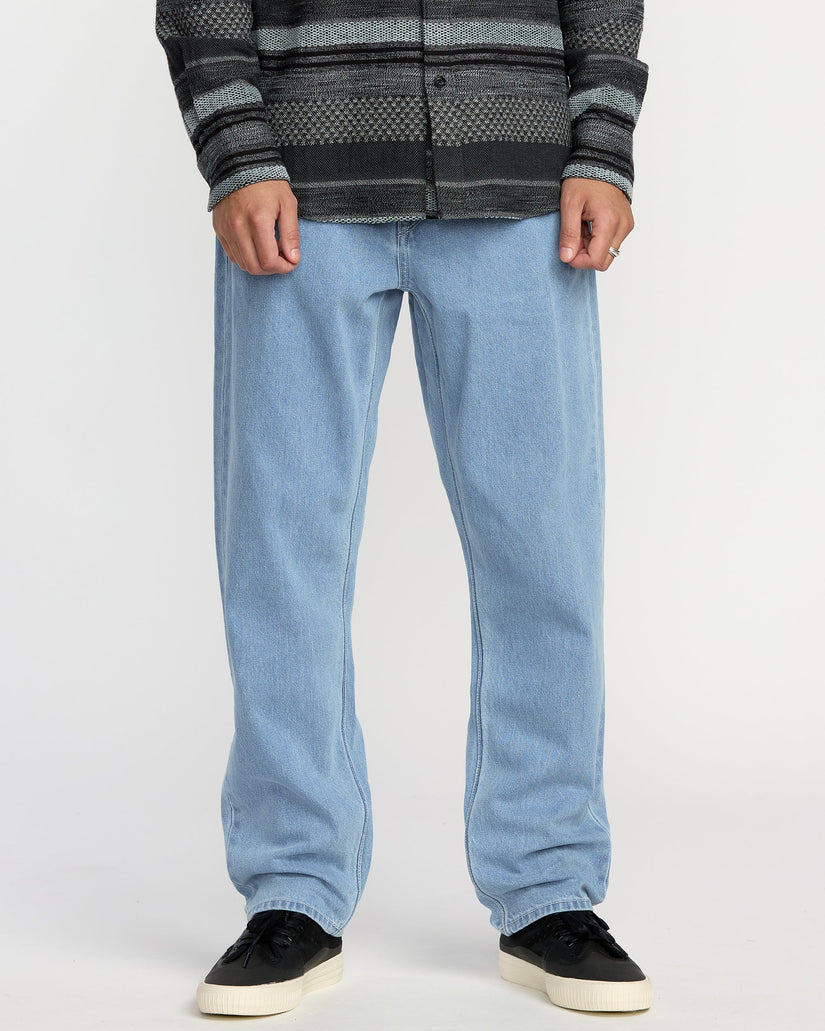 Volcom Mens Fivedown Jeans - Camper Blue