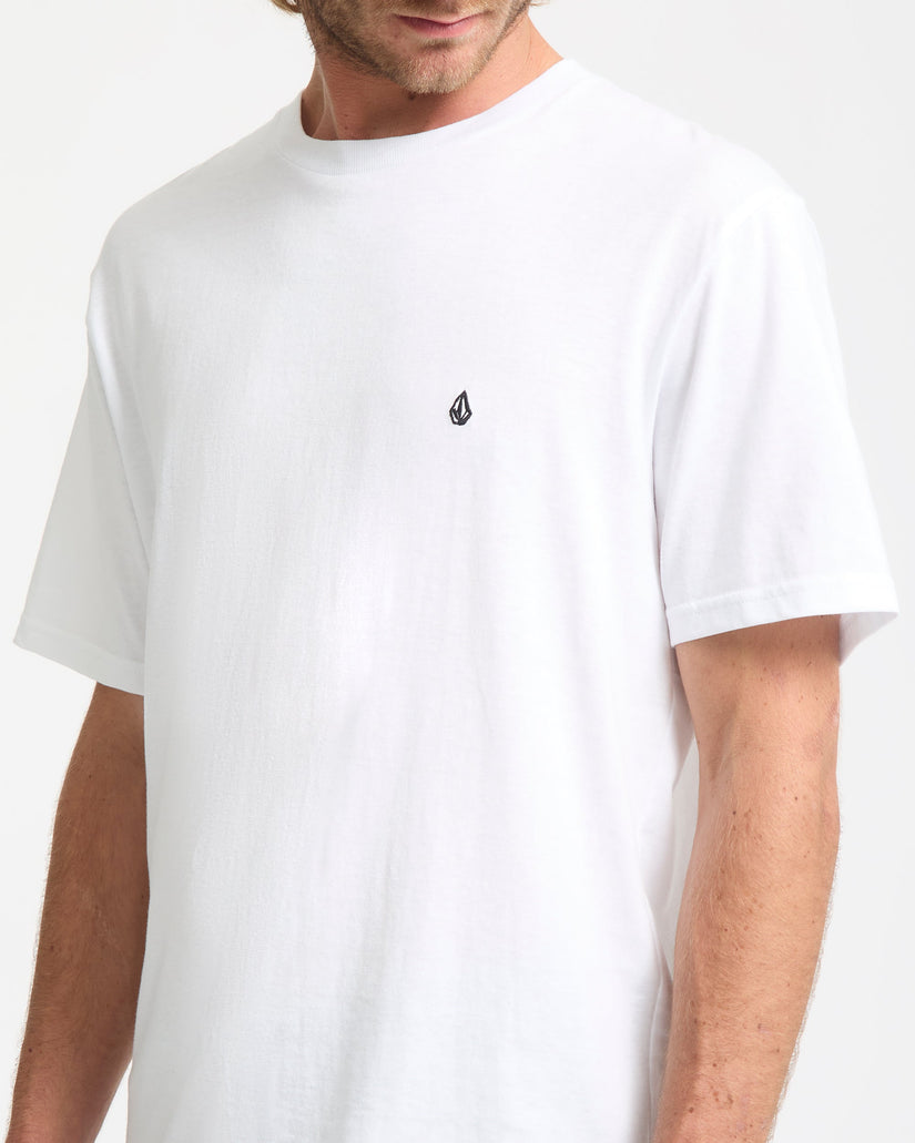Volcom Mens Stone Blanks BSC T-Shirt - White