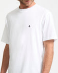 Volcom Mens Stone Blanks BSC T-Shirt - White