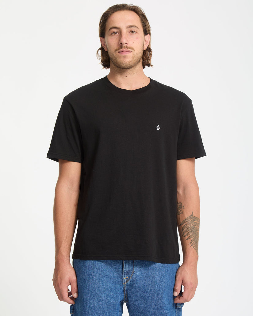Volcom Mens Stone Blanks T-Shirt - Black