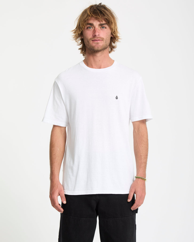 Volcom Mens Stone Blanks T-Shirt - White