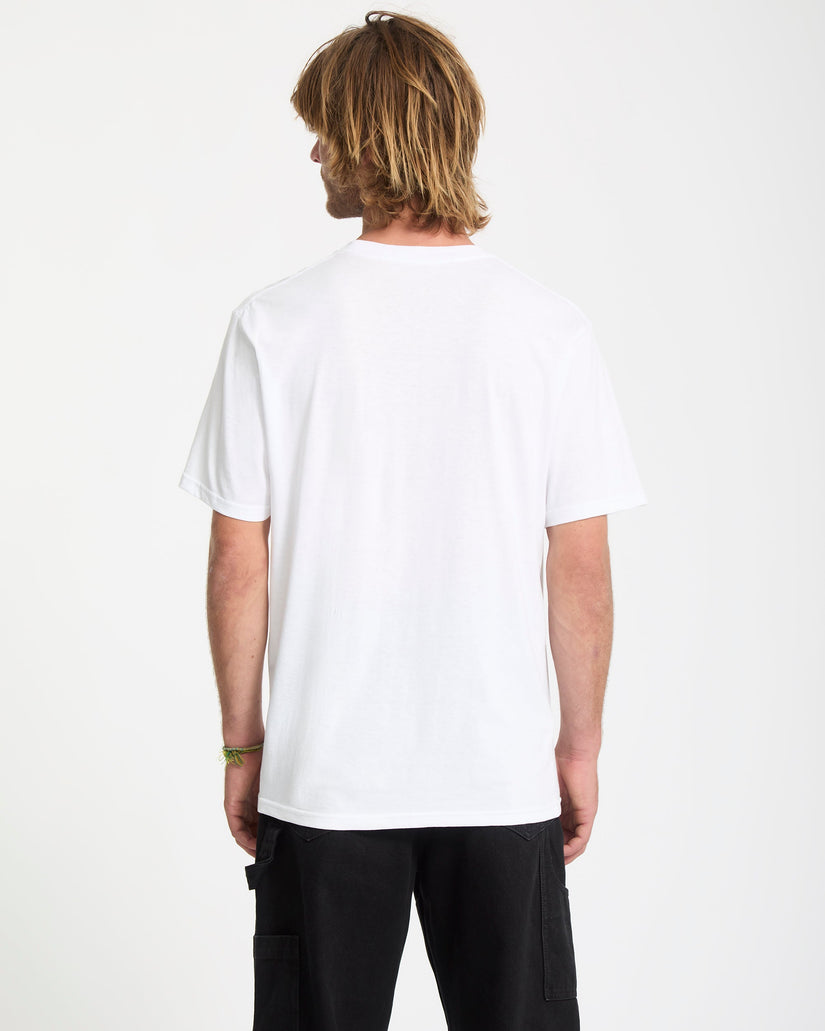 Volcom Mens Stone Blanks T-Shirt - White