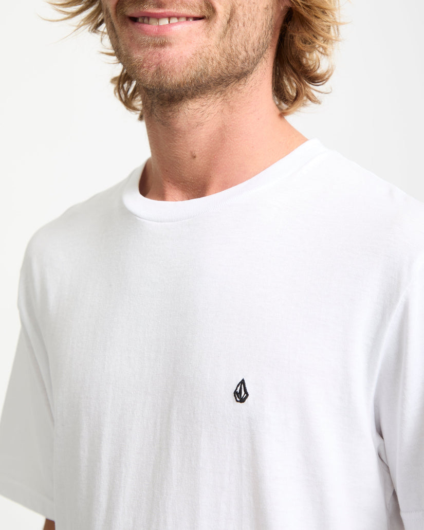 Volcom Mens Stone Blanks T-Shirt - White