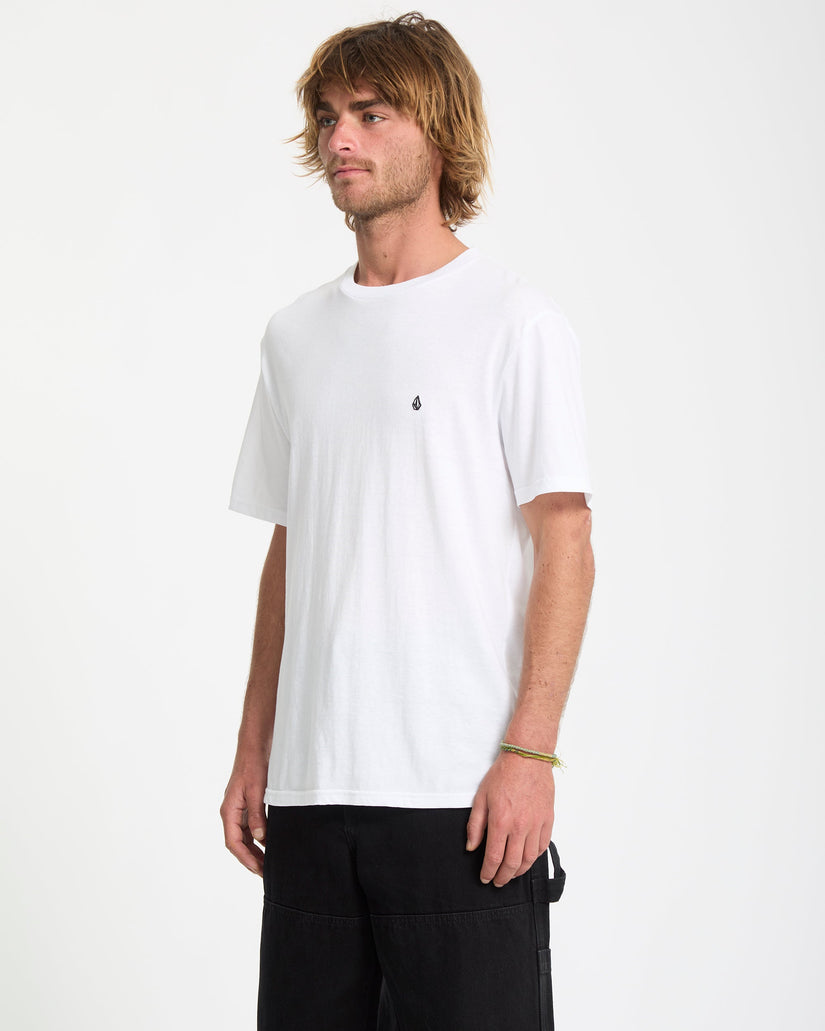 Volcom Mens Stone Blanks T-Shirt - White